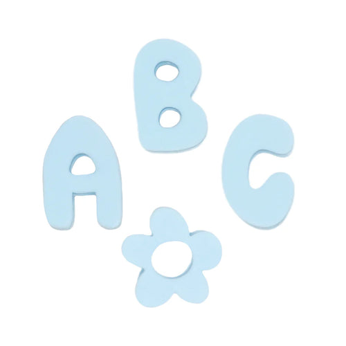 Silicone Dog Charms | Letters & Symbols