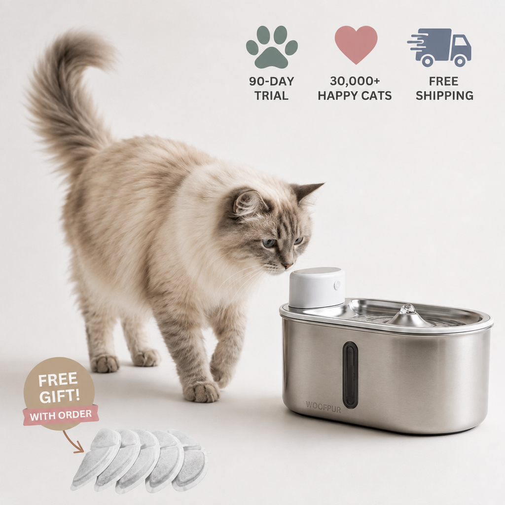 Woofpur Flow — Pet Water Fountain