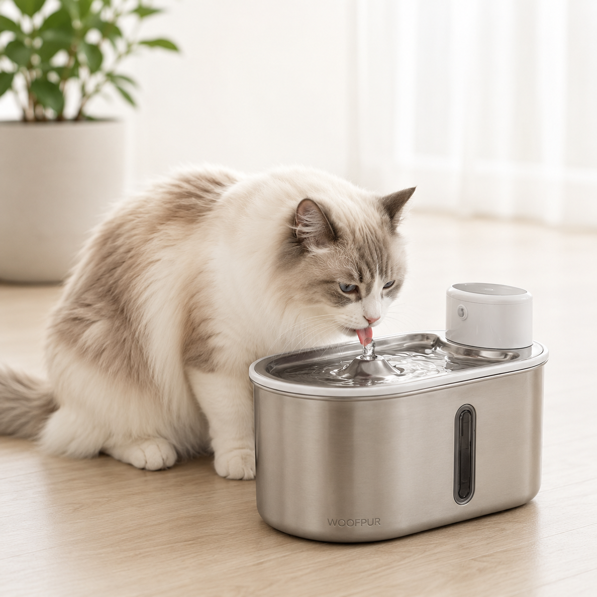 Woofpur Flow — Pet Water Fountain