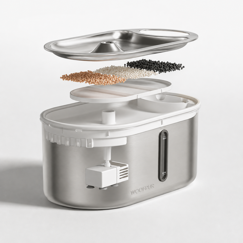 Woofpur Flow — Pet Water Fountain