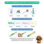 Personalized Waterproof Dog Collar with Charms