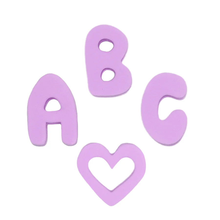 Silicone Dog Charms | Letters & Symbols