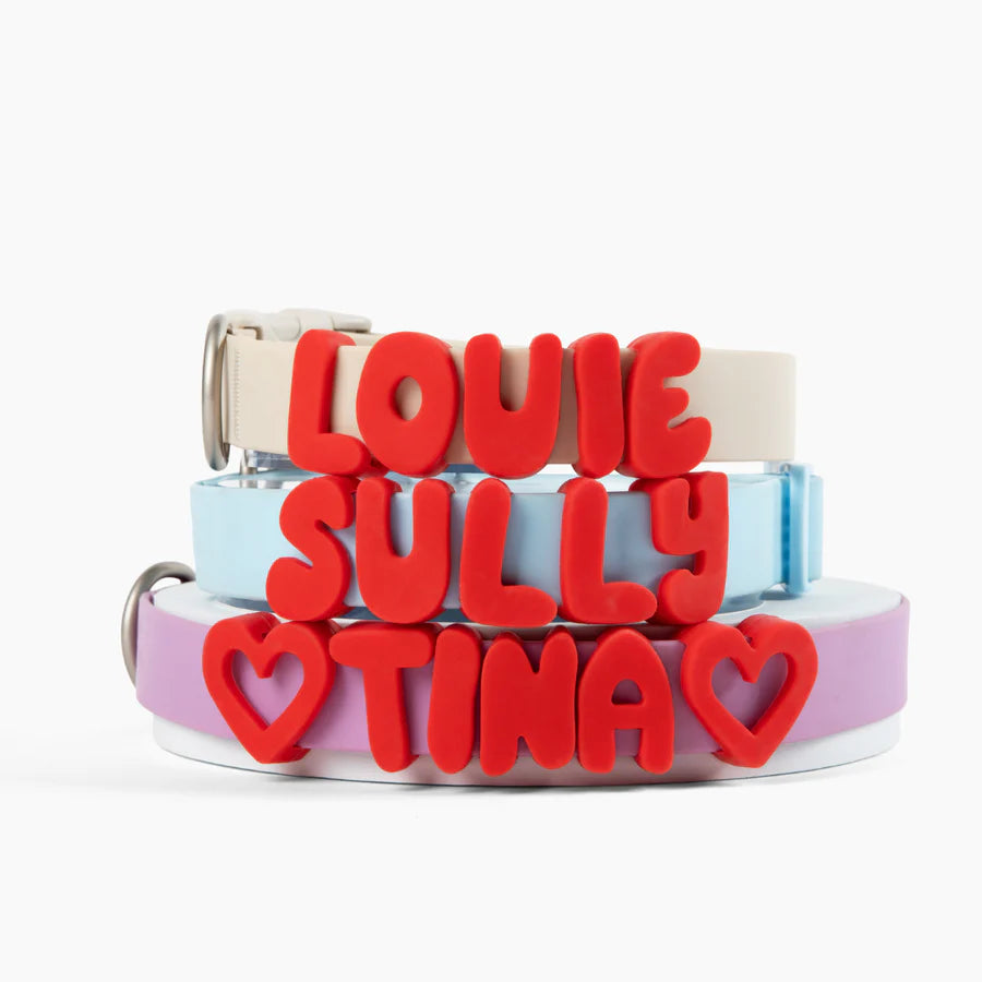 Silicone Dog Charms | Letters & Symbols