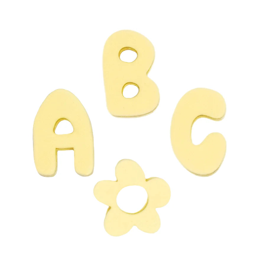 Silicone Dog Charms | Letters & Symbols